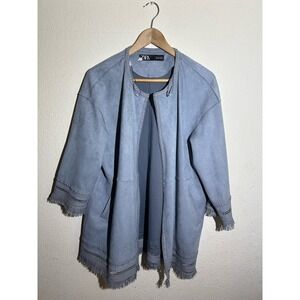 Zara Classy Blue Cardigan‎ Size Small